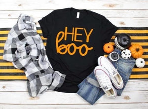 Hey Boo - Halloween Tee