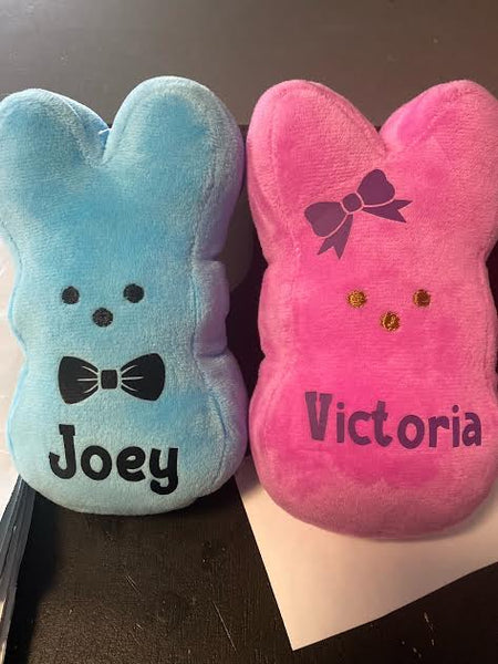 Personalized Peep Bunny Plush