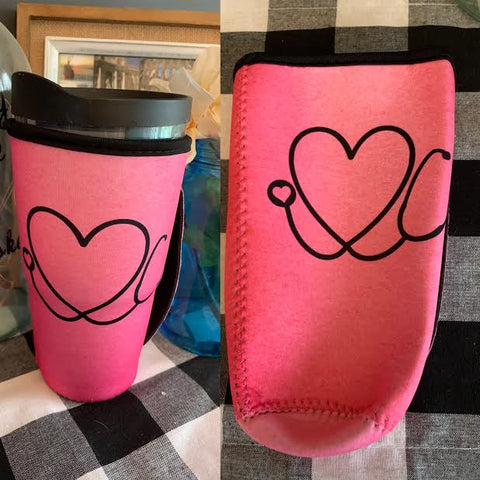 NURSE/MEDICAL tumbler koozie