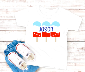 Personalized Bomb Pop Shirt - Boy.