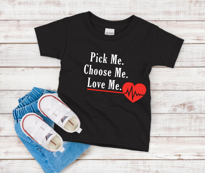 Greys Tee - Pick Choose Love Me