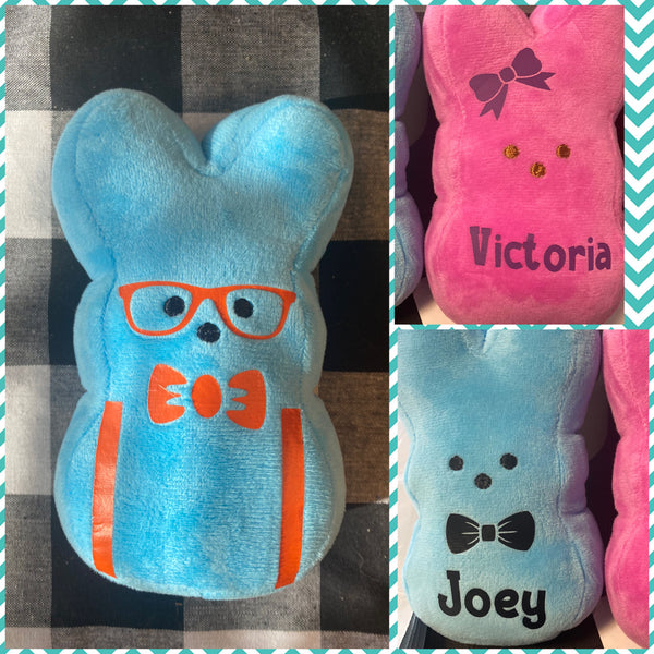 Personalized Peep Bunny Plush