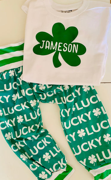 Name In Shamrock St. Patrick's Day Shirt 2021