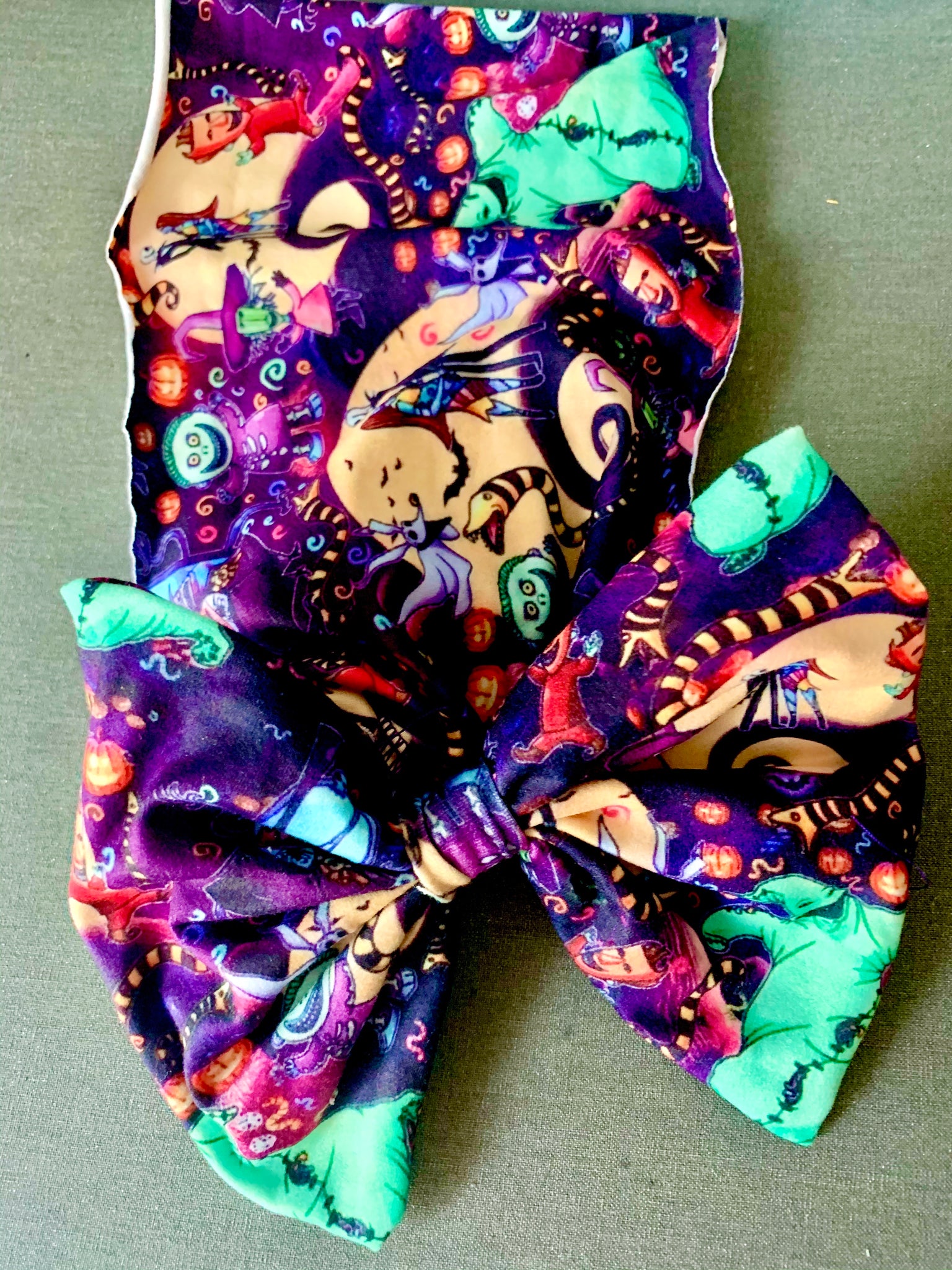 NIghtmare Before Christmas Headwrap