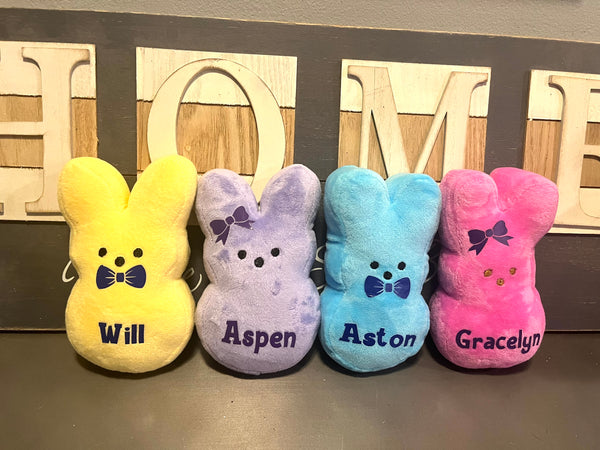 Personalized Peep Bunny Plush