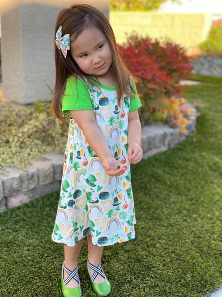 St patrick’s day t-shirt dress