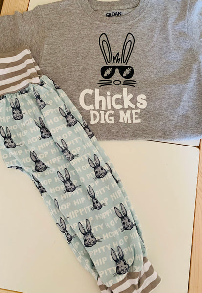 Cool Bunny Tee - Chick Magnet/Chicks Dig Me 2021